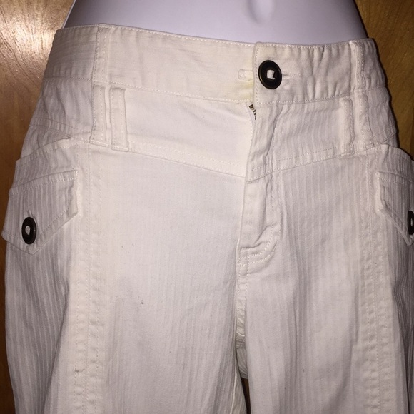 White San Francisco Capri Pants Size 9 - Picture 4 of 7